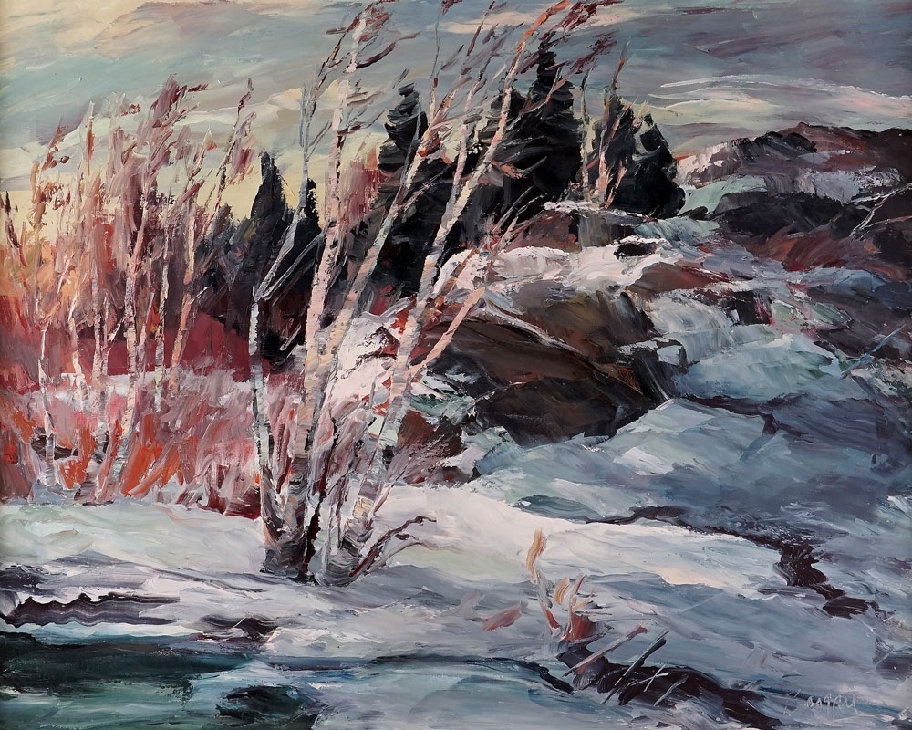 Léonard Parent Basque Le temps des contrastes (1981) MutualArt