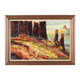 Southwestern Canyon Landscape - John Black