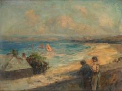 Conversation en bord de mer. by George A. Boyle
