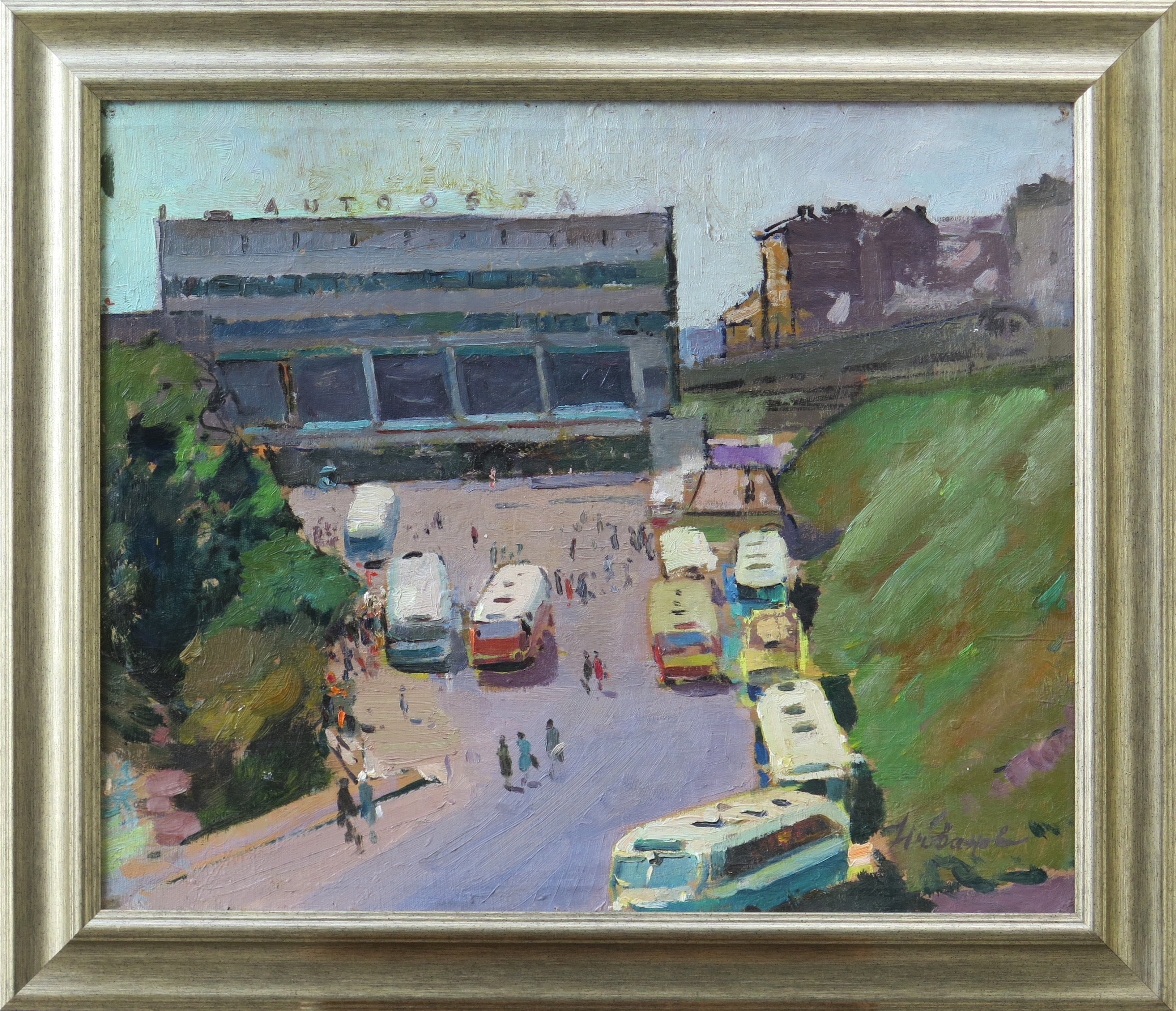 Ivans IVANOVS | Vecā Rīgas autoosta | MutualArt