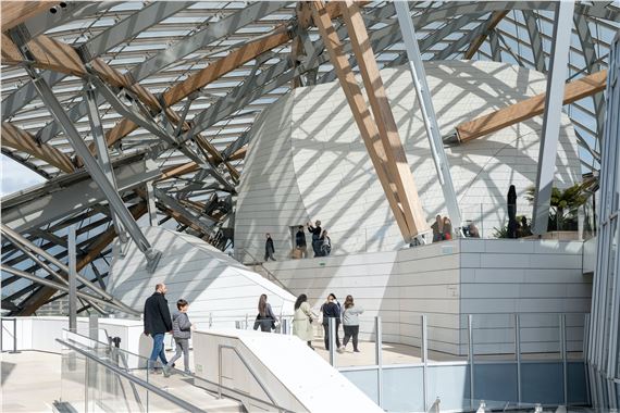 Frank Gehry Exhibition At Fondation Louis Vuitton