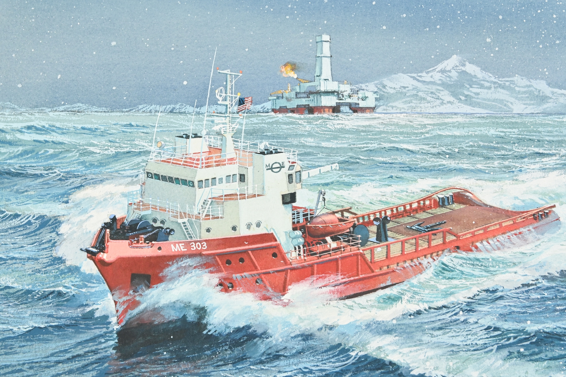 Tom Freeman | Tug Supply Vessel ME 303 | MutualArt