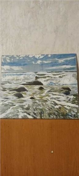 Sea and stones by Vitauts Almanas, 2006