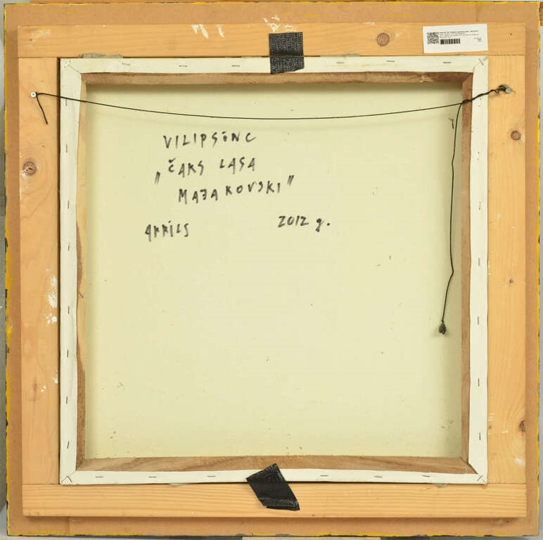 Aivars Vilipsons | Chuck is reading Mayakovsky (2012) | MutualArt