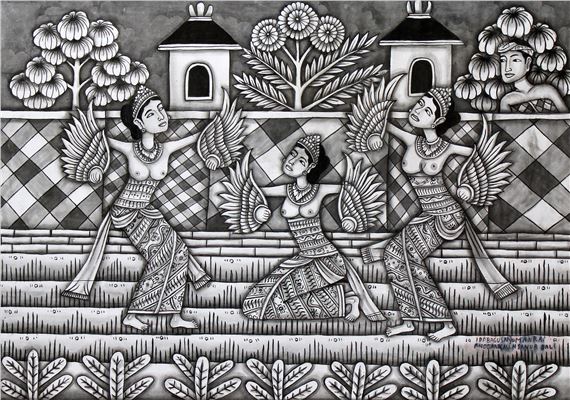 Pentas Tari Legong by Ida Bagus Njoman Rai Grija