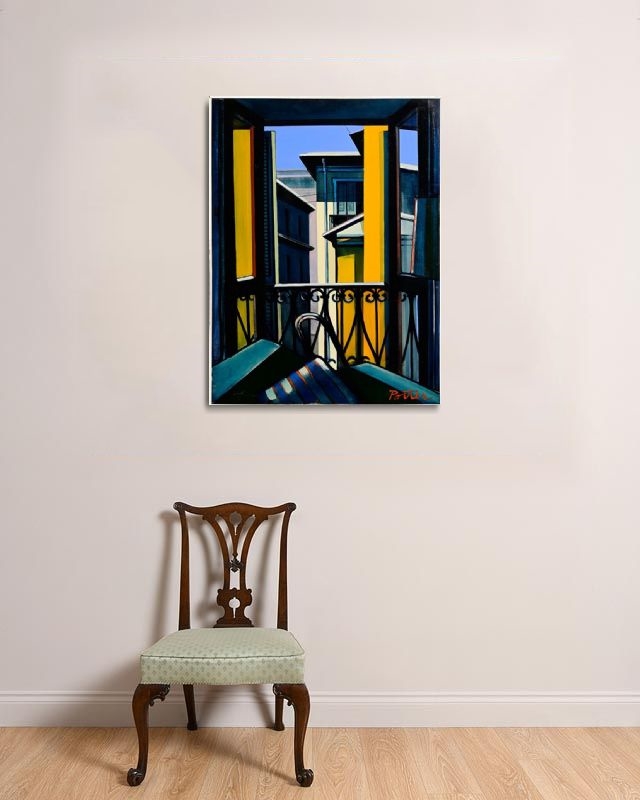 George Potter | My Roman Balcony (1992) | MutualArt