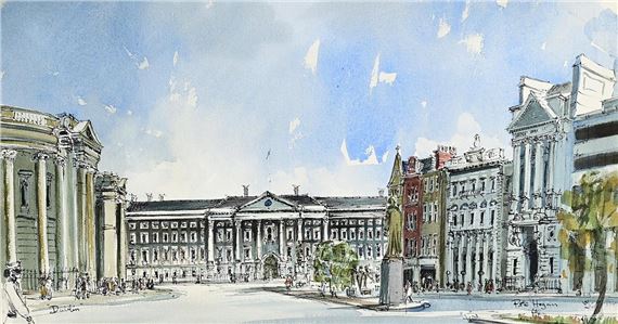 Trinity College, Dublin by Pete Hogan
