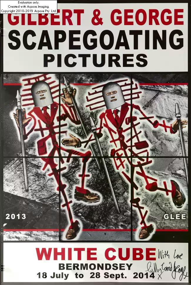 2014 by Gilbert & George, 2014