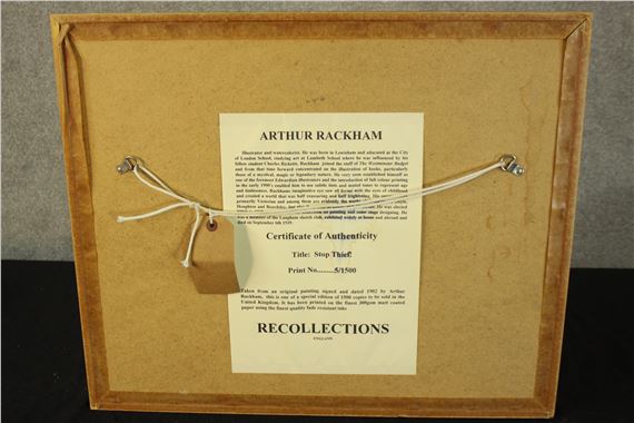 Arthur Rackham | Stop Thief! | MutualArt