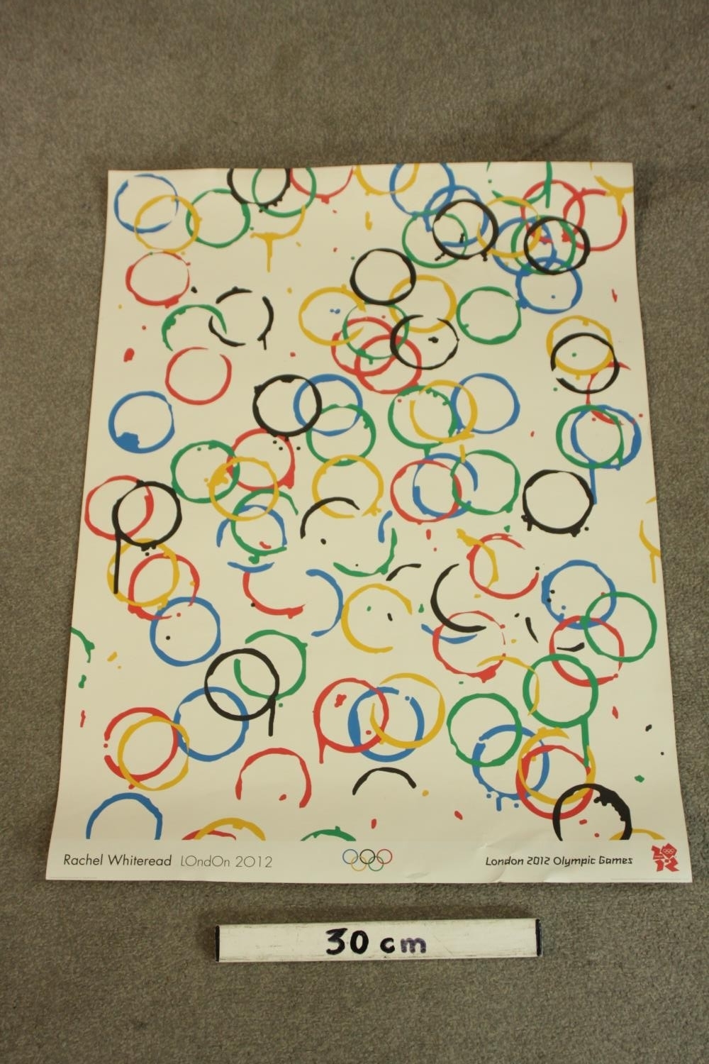 Rachel Whiteread | 'London'. 2012 Olympics / Paralympics poster | MutualArt