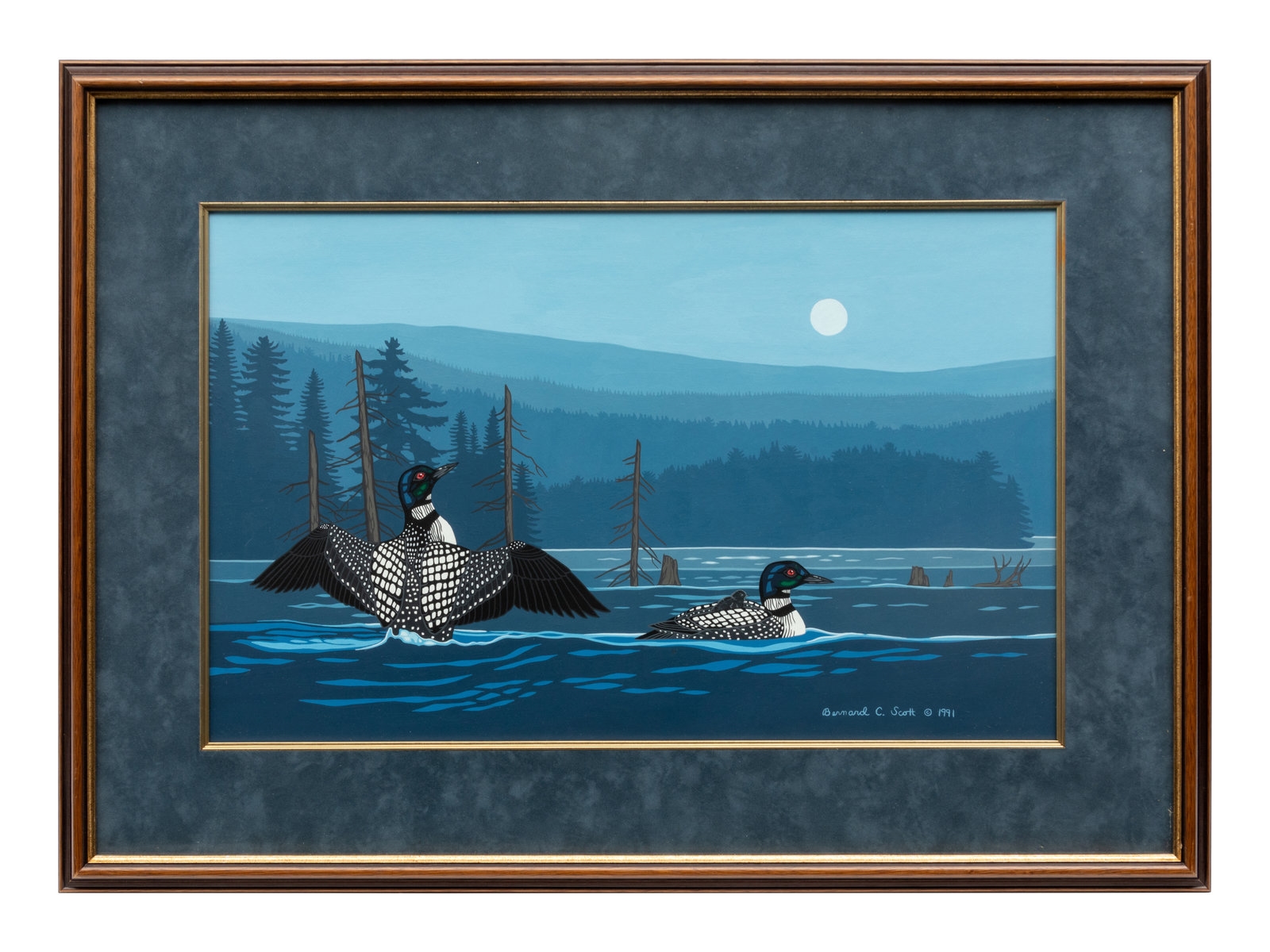 Bernard C. Scott | Moonlight Serenade (1991) | MutualArt