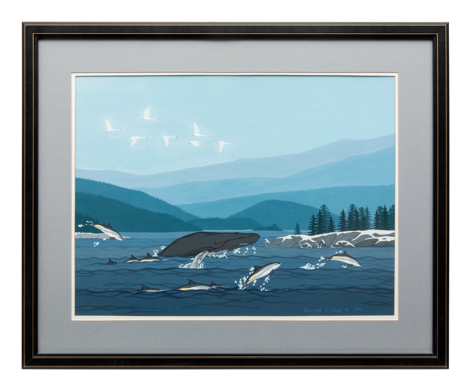 Bernard C. Scott | Atlantic Crossing (1990) | MutualArt