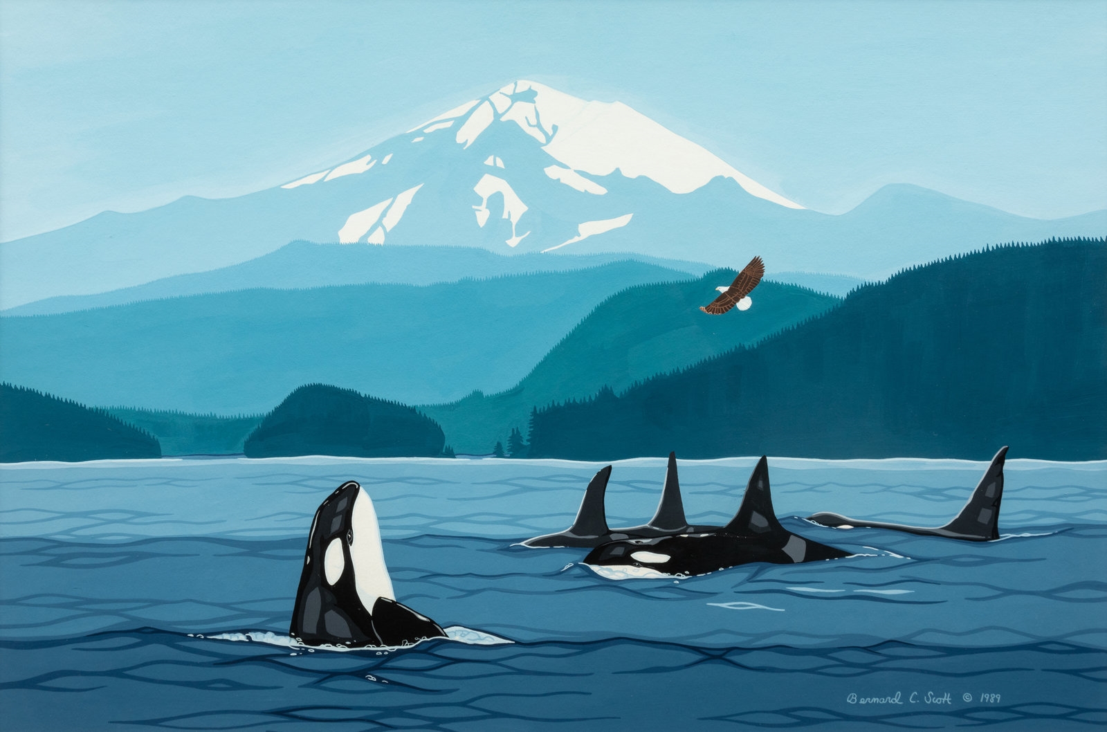 Bernard C. Scott | Sky Hopper (1990) | MutualArt