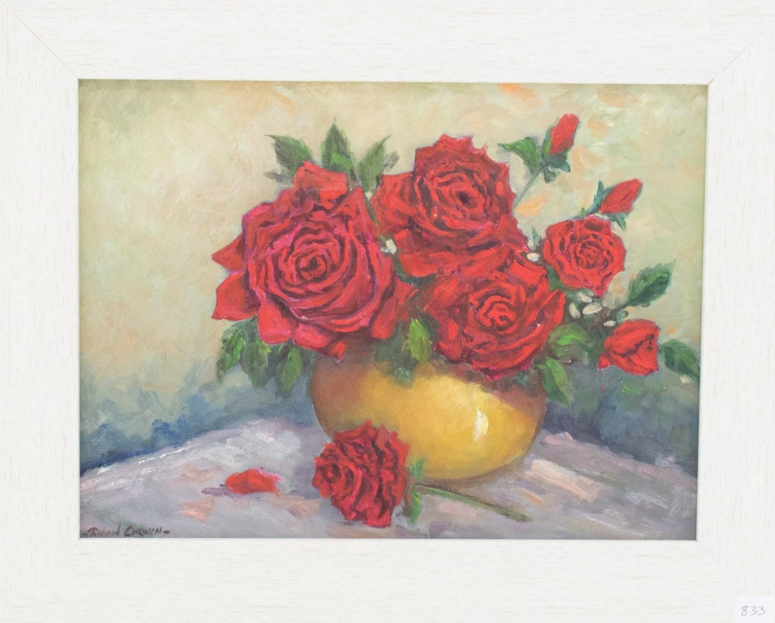 Robert Curwen | Red Roses | MutualArt