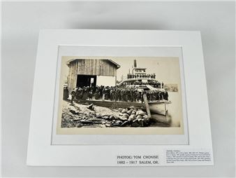 Docking and disembarking. - Thomas Cronise