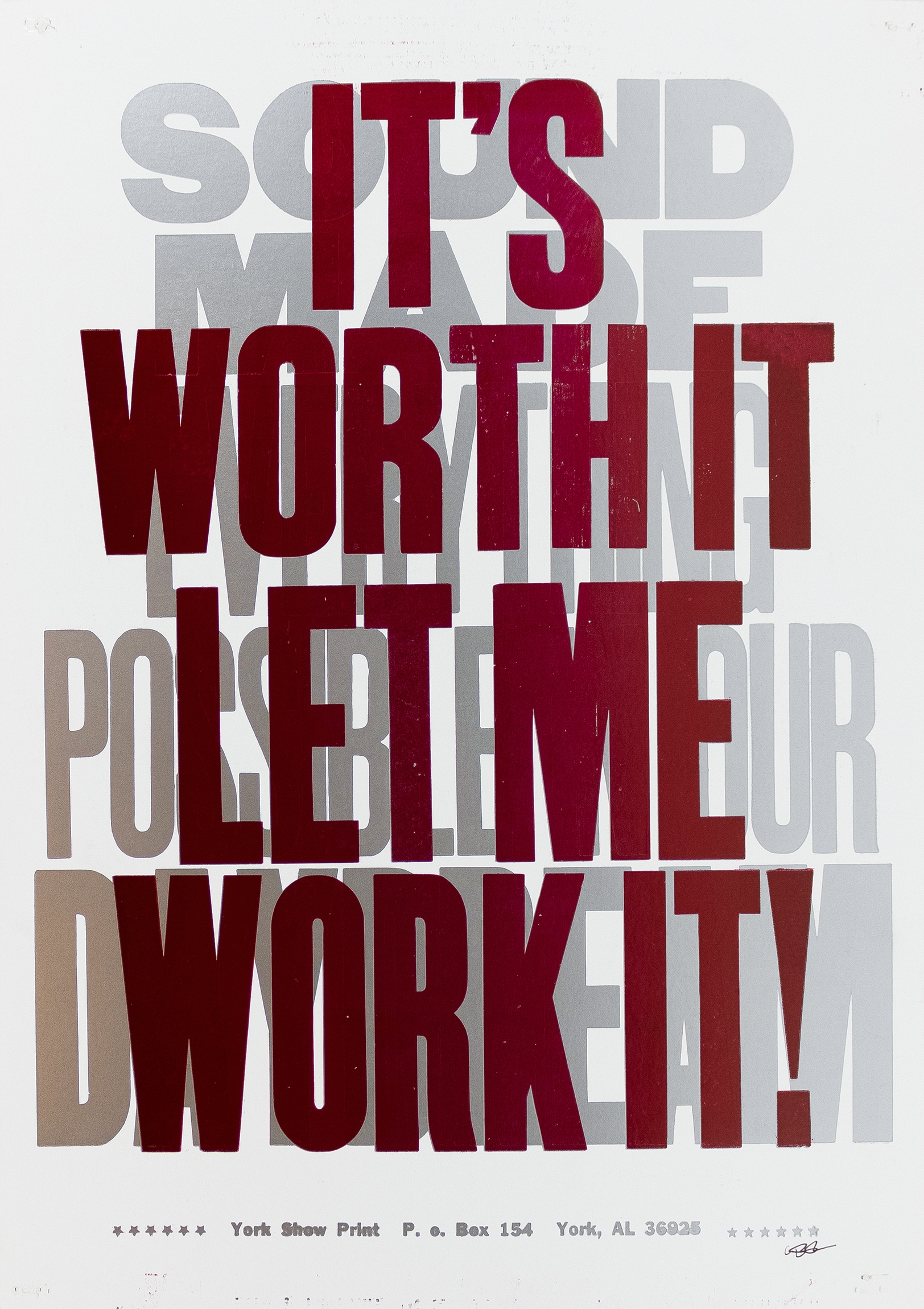 Artwork by Carl Pope, THE BAD AIR SMELLED OF ROSES, Made of Letterpress on heavy cardstock (2)