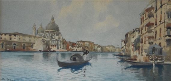 Venetian Canal by Emilio Boni