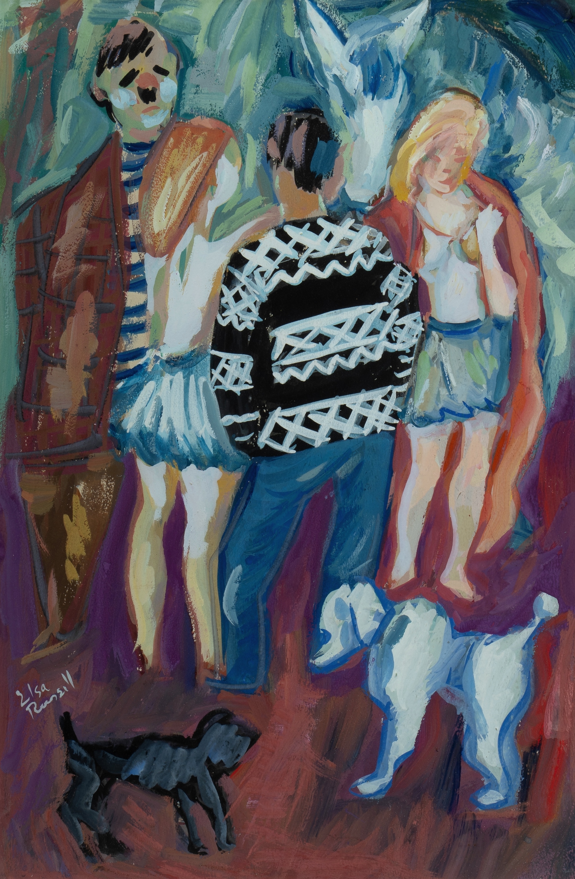 Elsa Russell | Circus Performers | MutualArt