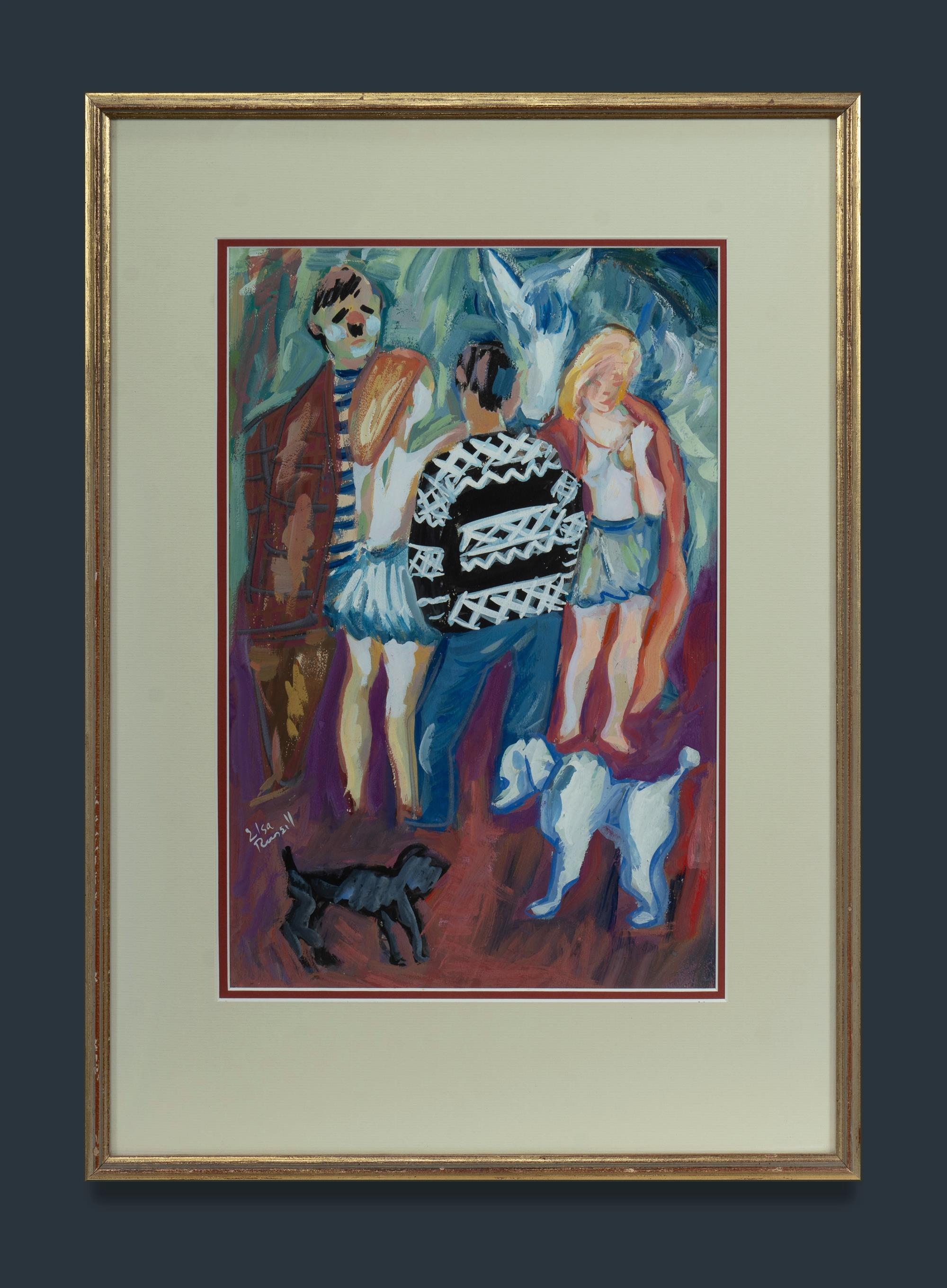 Elsa Russell | Circus Performers | MutualArt