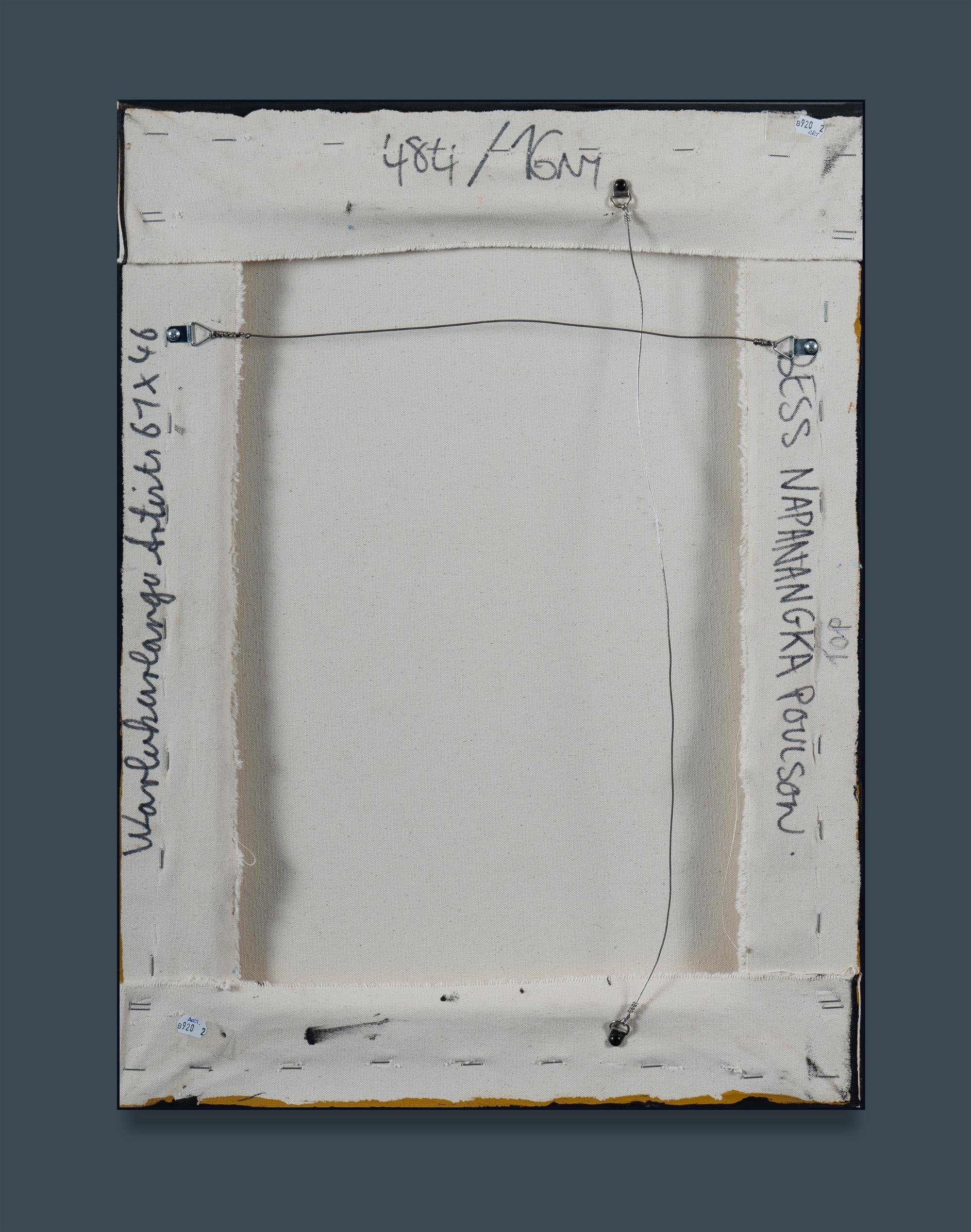 Artwork by Bess Napanangka Poulson, Water Dreaming, Made of Acrylic on Canvas