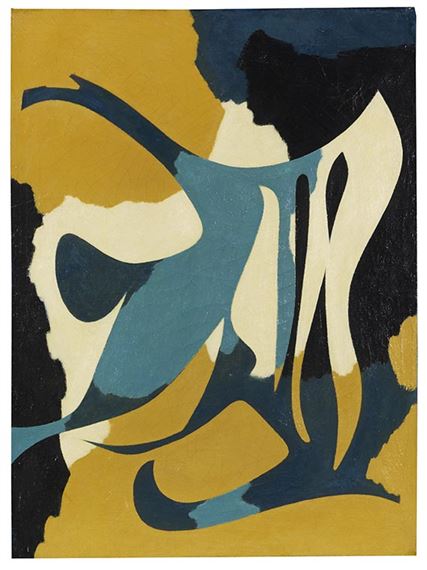 Abstrakte Komposition by Theodor Werner, 1951