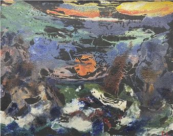 Nonfigurative Composition - Finn Johansen