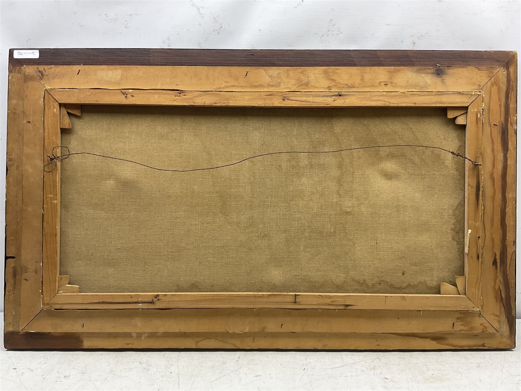 Artwork by Marie Rheeder, Coastal Houses, Made of oil on canvas