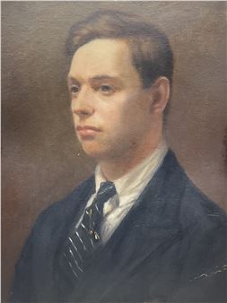 Head and Shoulders Portrait of 'Charles Robert Baker' - Arthur Major