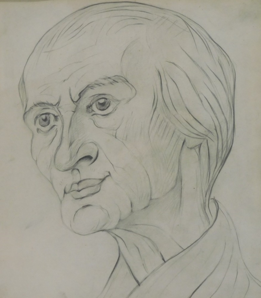 Portrait of an elderly figure