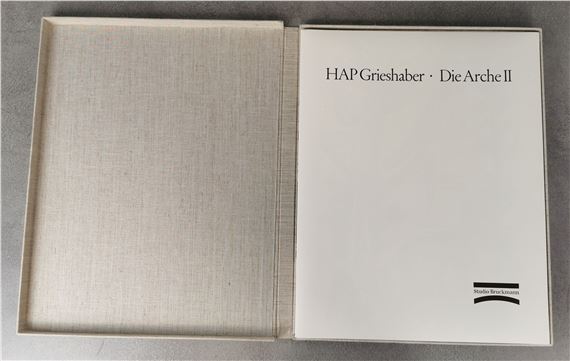 Die Arche II by HAP  Grieshaber, 1976