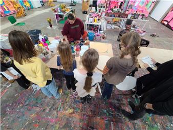 LEAP Middle School Initiative: Collage, Portraits, and Pizzas - CAM, Contemporary Art Museum St. Louis