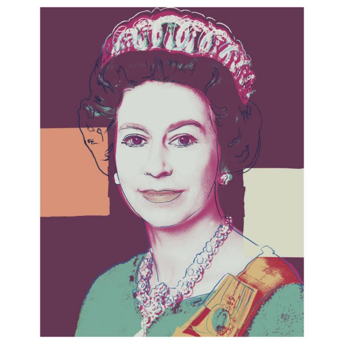 Andy Warhol | Queen Elizabeth II Of The United Kingdom 335 | MutualArt