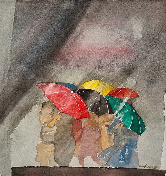 Ben Cabrera | Umbrellas 雨傘 (86) | MutualArt