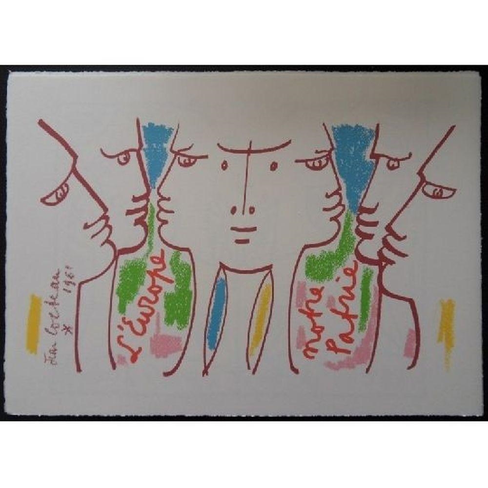 Jean Cocteau | L'Europe notre patrie 2 (1961) | MutualArt
