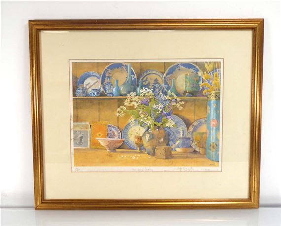 Annie Williams | A study of a kitchen interior, | MutualArt