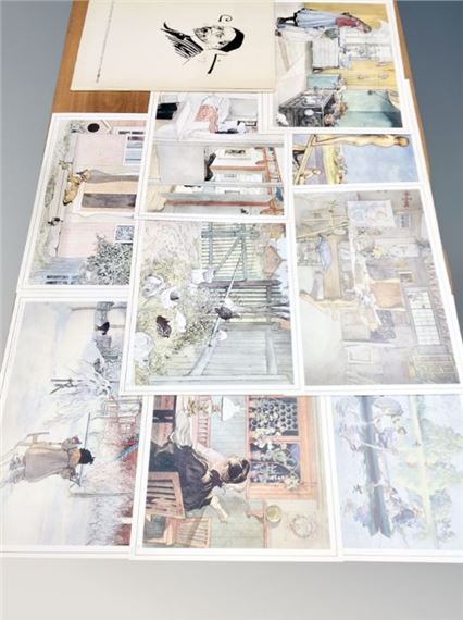 Carl Larsson | A folio of twelve Carl Larsson colour prints | MutualArt