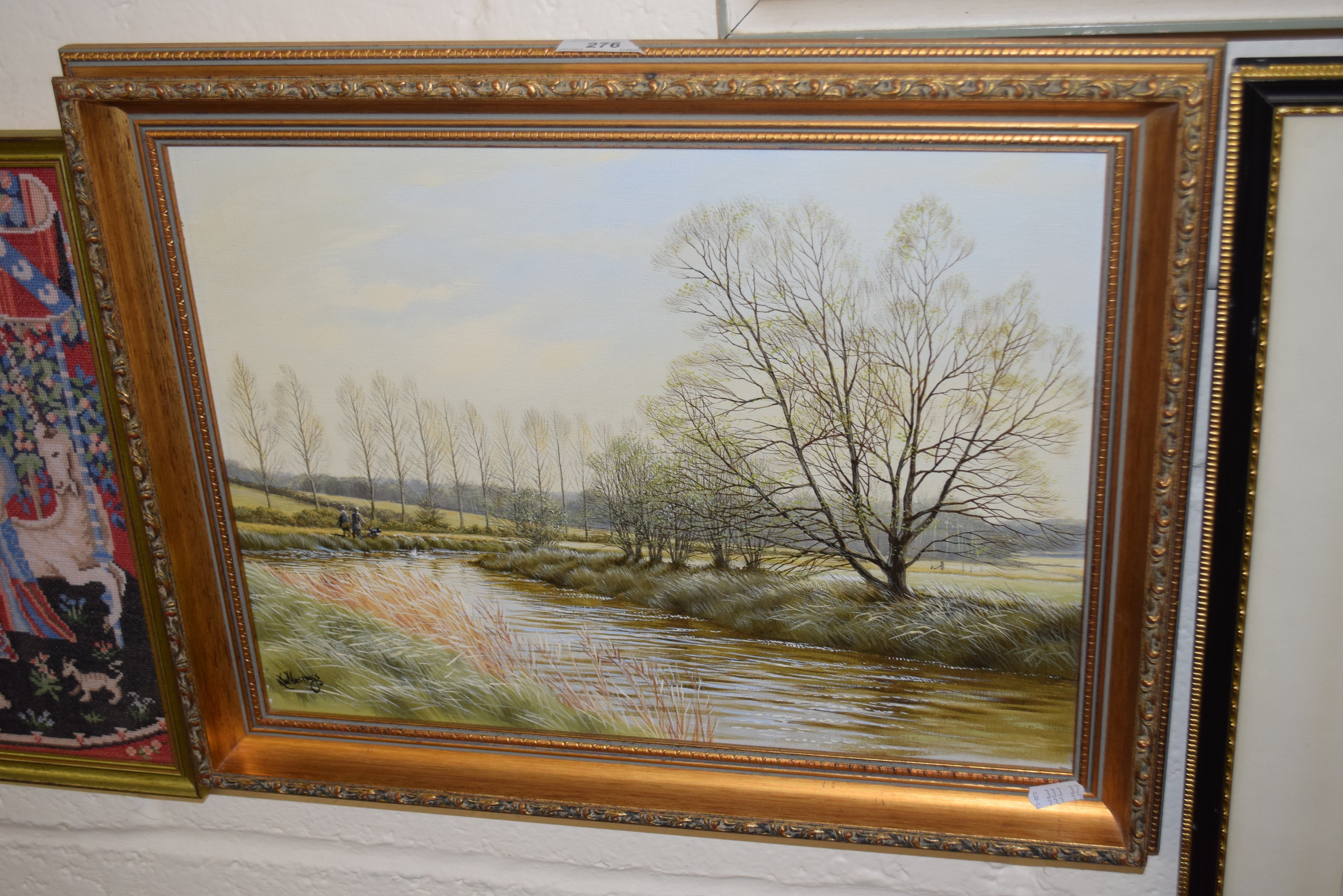 Keith W. Hastings | study of a river scene | MutualArt