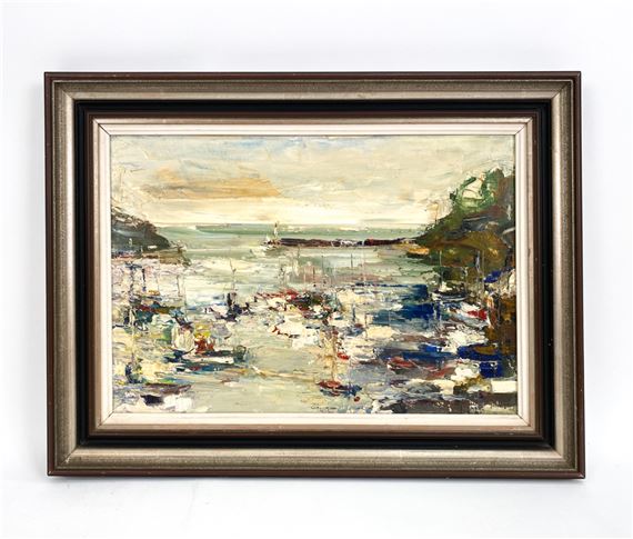 PORT VIEW by André Civelli, 1981