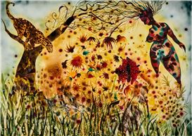 Shiva Ahmadi: Courage of Eve @ Gallery Rosenfeld