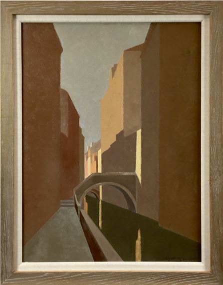 French city scenes by Claude Dupont-Gomont, 1979 and 1986