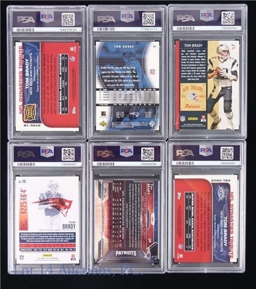 Tom Brady | PSA Graded Football Cards | MutualArt