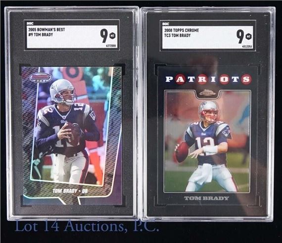 Tom Brady | SGC Graded Football Cards (2005 - 2008) | MutualArt