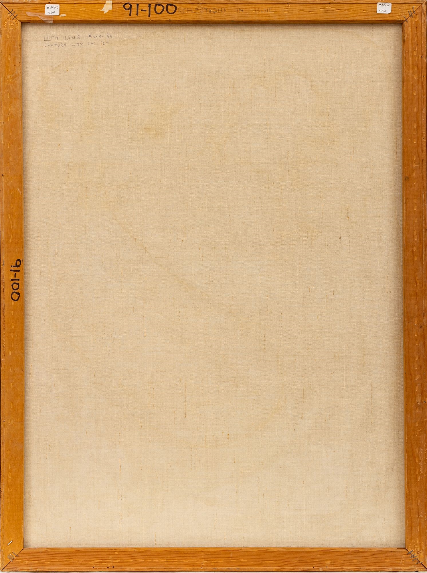 Artwork by Leo Nowak, Reflections In Blue, Made of Oil On Canvas