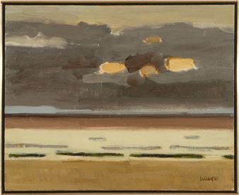 Cloudy Huron Sunrise - Robert Wilbert