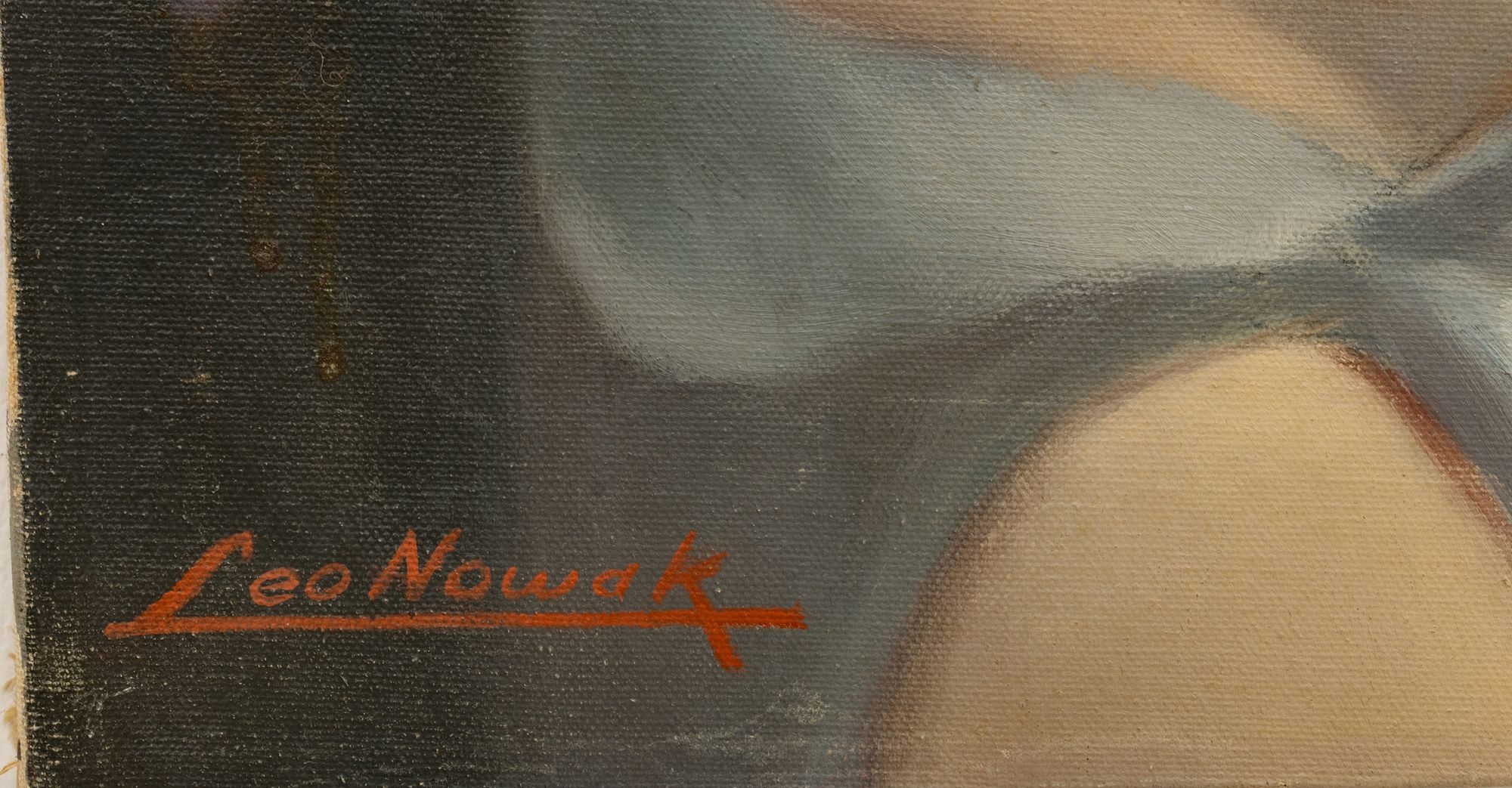 Artwork by Leo Nowak, Conversation, Made of Oil On Canvas