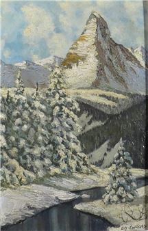 Paysage de montagne - Ch. Gross