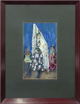 BAILARINA DE FLAMENCO - Sigfrido Burmann