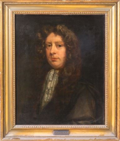 Portrait of Sir Godfrey Kneller by John Closterman