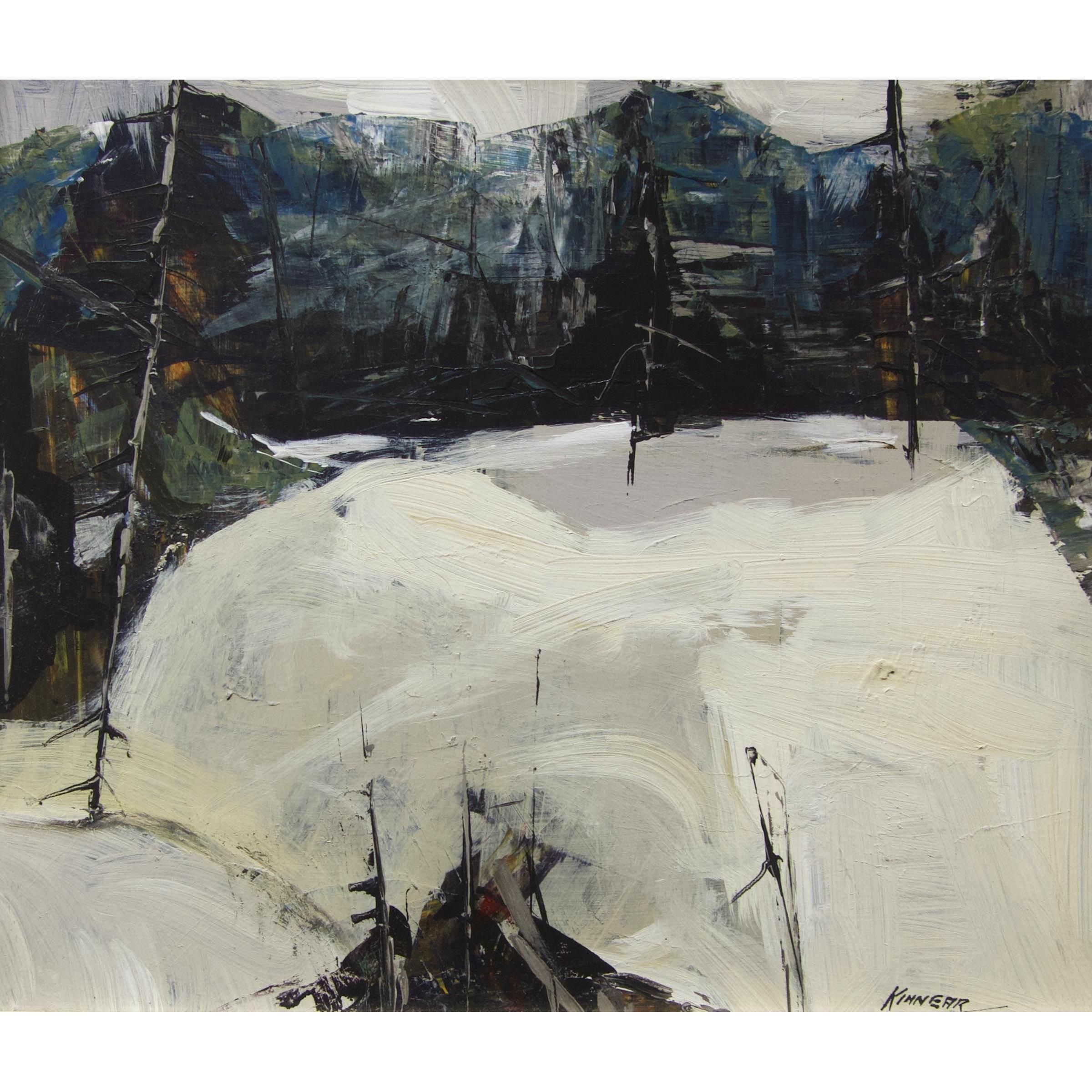 Artwork by John H. Kinnear, ALBERTA, Made of OIL ON MASONITE