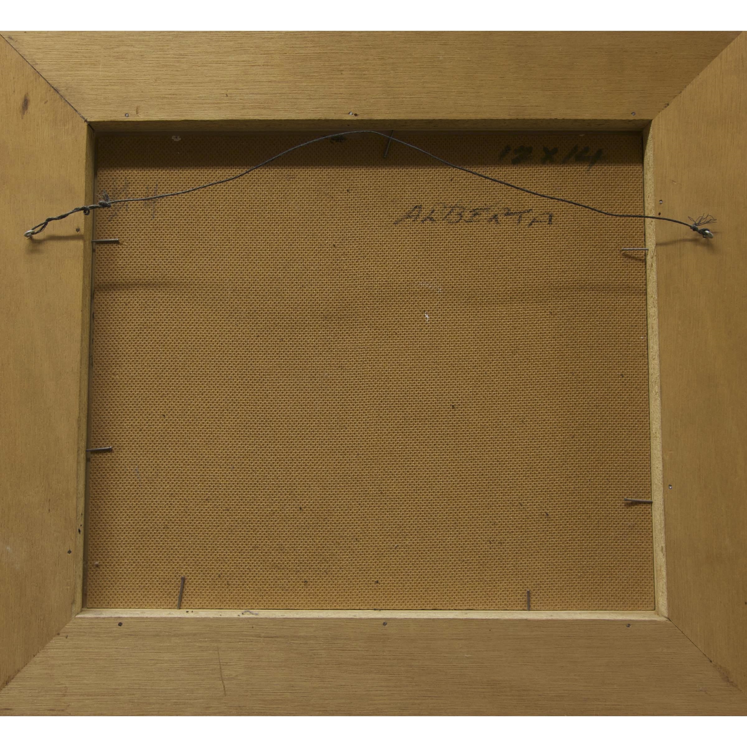 Artwork by John H. Kinnear, ALBERTA, Made of OIL ON MASONITE